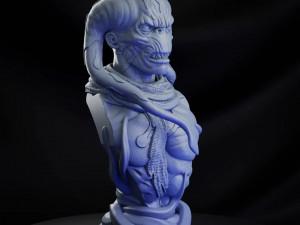STL GORR COMICS BUST 3D PRINT 3Dプリントモデル