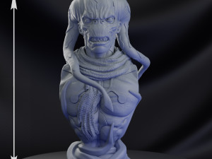 STL GORR COMICS BUST 3D PRINT 3Dプリントモデル