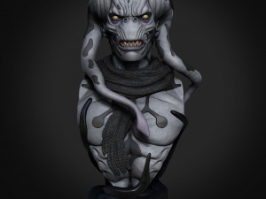 STL GORR COMICS BUST 3D PRINT 3Dプリントモデル