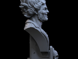STL LOBO DC COMICS BUST 3D PRINT 3D Print Model