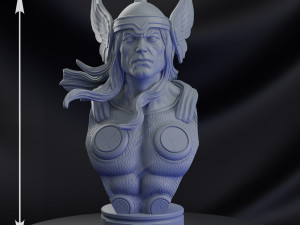STL THOR CLASSIC BUST 3D PRINT Modelo de impresión 3D