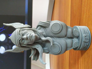 STL THOR CLASSIC BUST 3D PRINT 3D Print Model