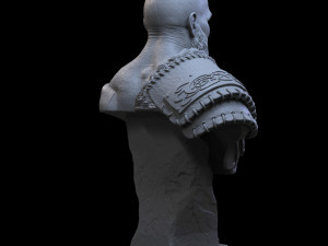STL KRATOS - GOW RAGNAROK 3D PRINT 3D Print Model