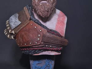 STL KRATOS - GOW RAGNAROK 3D PRINT 3D Print Model