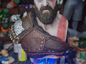 STL KRATOS - GOW RAGNAROK 3D PRINT 3D Print Model