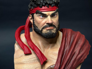 STL RYU STREET FIGHTER 6 3D PRINT Modèles 3D en vedette