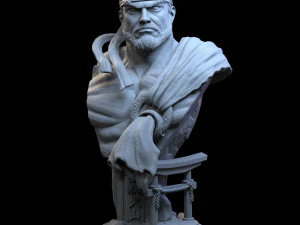 STL RYU STREET FIGHTER 6 3D PRINT 3D Print Model