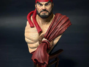 STL RYU STREET FIGHTER 6 3D PRINT 3D Print Model