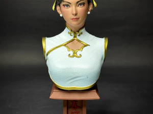 STL CHUN LI STREET FIGHTER 6 3D PRINT 3D Print Model