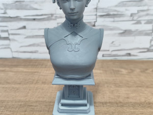 STL CHUN LI STREET FIGHTER 6 3D PRINT 3Dプリントモデル