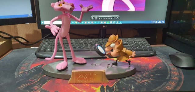 PINK PANTHER Modelo de impresión 3D .c4d .max .obj .3ds .fbx .stl .blend 