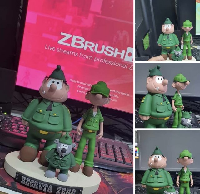 Beetle Bailey Modelo de impresión 3D .c4d .max .obj .3ds .fbx .stl .blend 
