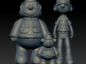 Beetle Bailey Modelo de impresión 3D
