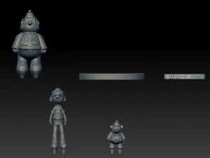Beetle Bailey 3D Print Model
