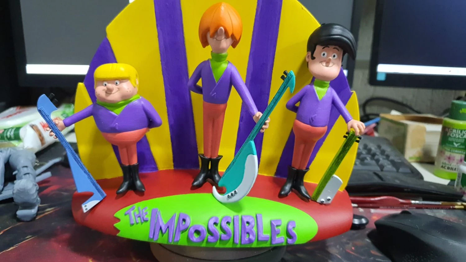 The Impossibles 3D Print Model .c4d .max .obj .3ds .fbx .stl .blend 