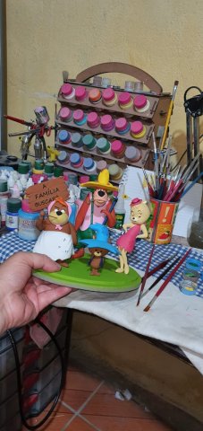 The Hillbilly Bears 3D 프린트 모델 .c4d .max .obj .3ds .fbx .stl .blend 