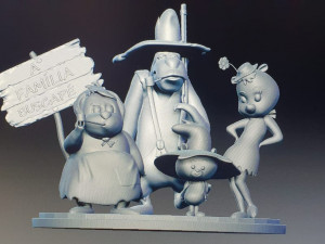 The Hillbilly Bears 3D 프린트 모델