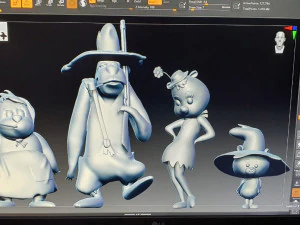 ヒルビリー・ベアーズ 3Dプリントモデル