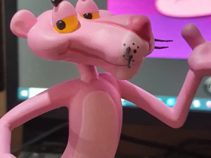 Pink Panther 3D Print Model