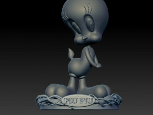 Tweety Modelo de impresión 3D