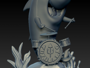 Jabberjaw Model Cetak 3D
