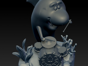 Jabberjaw Model Cetak 3D