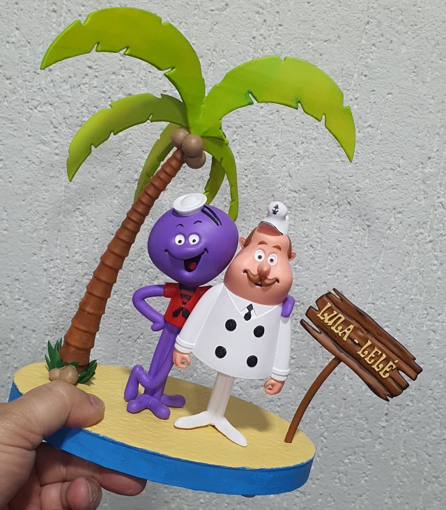 Squiddly Diddly 3D-printmodel .c4d .max .obj .3ds .fbx .stl .blend 