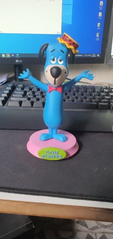 Huckleberry Hound 3D Print Model .c4d .max .obj .3ds .fbx .stl .blend 