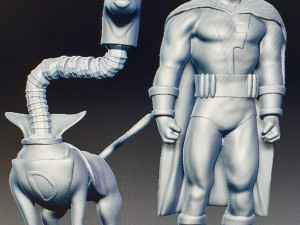 Dynomutt Dog Wonder 3Dプリントモデル