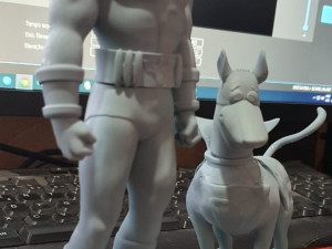 Dynomutt Dog Wonder 3Dプリントモデル