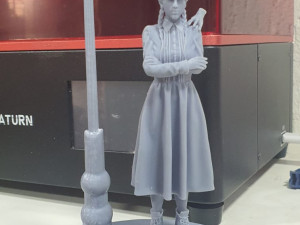 Wednesday Addams 3D Print Model