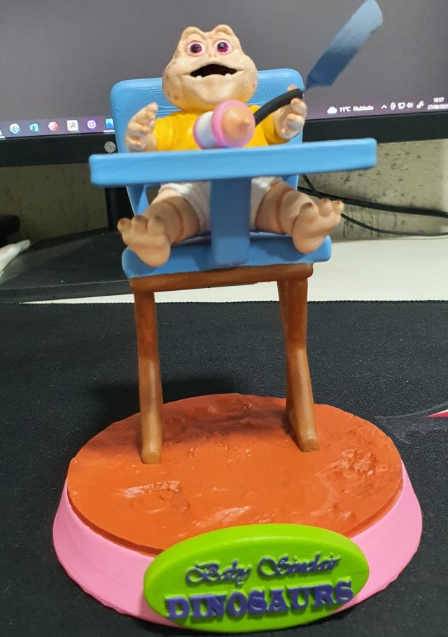 Baby Sinclair 3D प्रिंट मॉडल .c4d .max .obj .3ds .fbx .stl .blend 