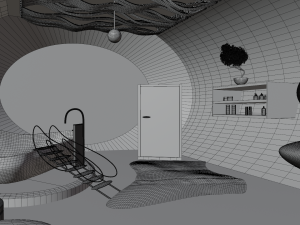 Modern bathroom 3Dモデル