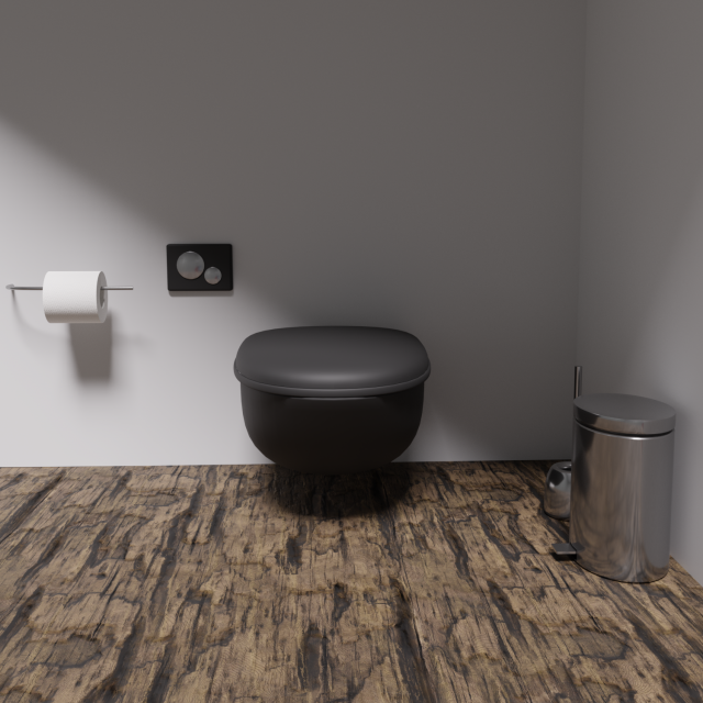 Modern toilet Modello 3D .c4d .max .obj .3ds .fbx .stl .blend 