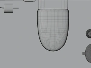Modern toilet 3D Model
