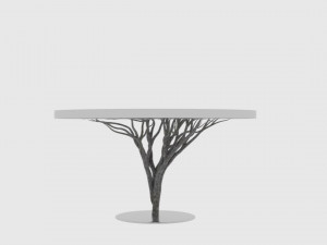Glass table Model 3D