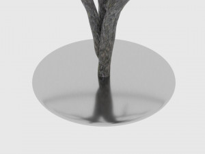 Glass table Model 3D