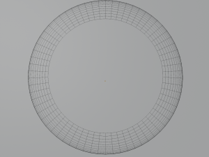 Glass table Model 3D