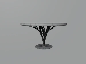 Glass table 3D Model