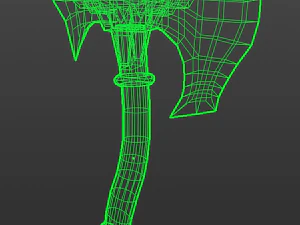 Набор полустилизованного фэнтезийного оружия 1 3D Модель