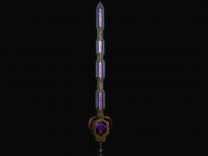 Semi Stylized Fantasy Weapon Pack 2 Model 3D