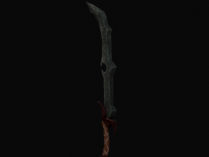 Semi Stylized Fantasy Weapon Pack 2 Model 3D