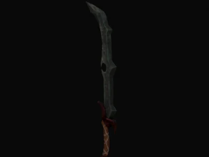 Semi Stylized Fantasy Weapon Pack 2 3D Model