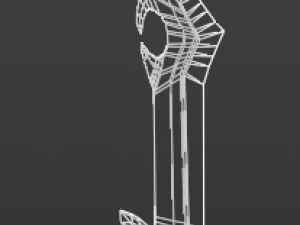 Semi Stylized Fantasy Weapon Pack 2 3D Model