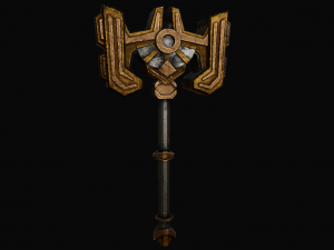 Semi Stylized Fantasy Weapon Pack 2 Model 3D
