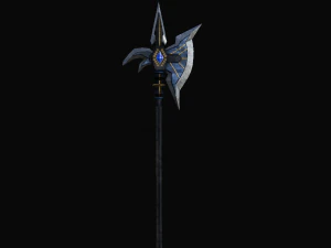 Semi Stylized Fantasy Weapon Pack 2 3D Model