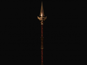 Semi Stylized Fantasy Weapon Pack 2 Model 3D