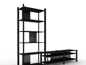 IKEA JTTESTA TV UNIT 3D Model