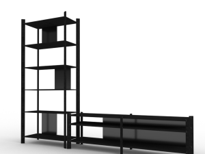 IKEA JTTESTA TV UNIT Modelo 3D