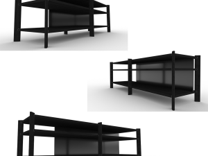 IKEA JTTESTA TV UNIT Modelo 3D